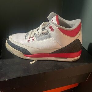 Jordan Kids Sneakers White and Red